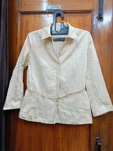 Elegant Beige Blazer