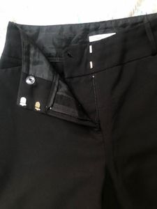 Black Wide Leg Trousers