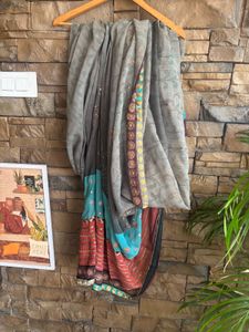 pure georgette saree