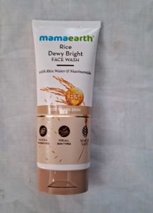Mamaearth Rice Dewy Bright Facewash 🌾🍚