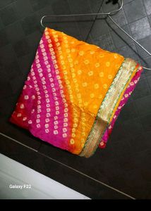 Multi Colour Bhandhej Duppata