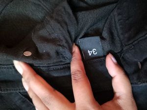 Black Denim Jeans