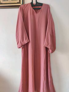Elegant Mauve abaya