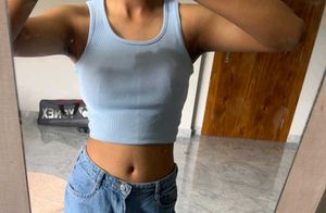 Blue Tank Top