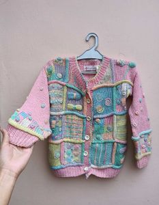 Cute Pastel Knit Sweater – Kids XL / Teens 14–16 y