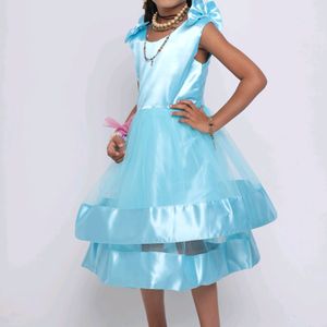 Girls Sky Frock Dress