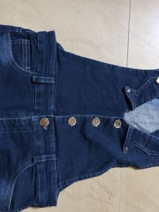 Denim Overalls - Size M