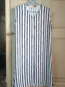 Striped Sleeveless Dress