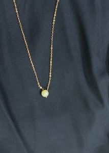 Rose Gold Pearl Pendant Chain