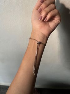 Elegant  gemstone Bracelet and butterfly ring comb