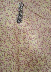 Floral Print Layered Top