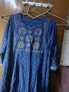A Line Kurti With Pant