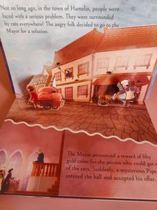 Pop Up Book- The Pied Piper Of Hamelin