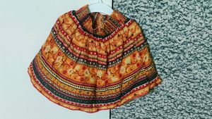 Bandhini Style Skirt