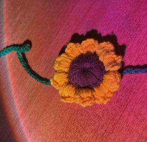 Cute Crochet Sunflowers