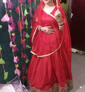 Red Lehenga Choli ❤️