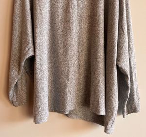 Comfy Gray Sweater Dress