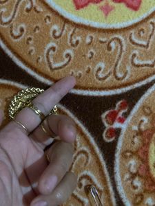 Golden Kunden Stone With Peals Ring See