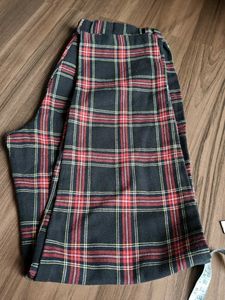 Checked Pant Without Pocket