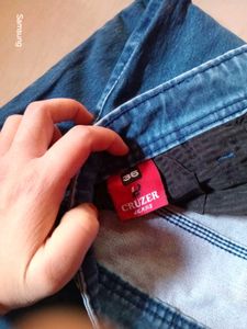 Blue Flare Leg Denim Jeans
