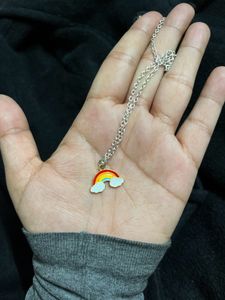 Rainbow Chain Necklace.