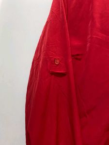 Express Red Blouse L-27 bust 32