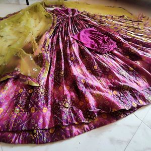 Beautiful Anarkali Dress with Dupatta