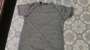 Gray Athletic T-Shirt ,Gym T-sports t-shirts for w