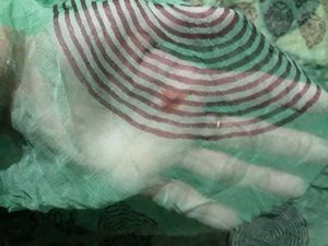 Green Printed Dupatta