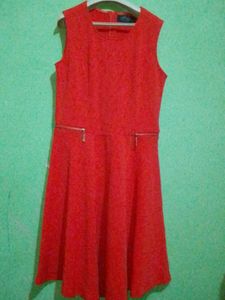 Orange Dress For Party