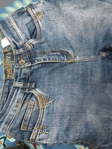 Woman Blue Jeans