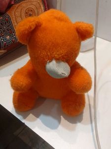 Orange Plush Bear