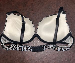 Printed Pushup Bra Set