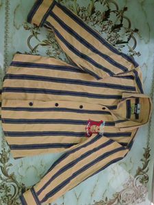 Striped Shirt and Jeans Combo💫 For Boys 💛