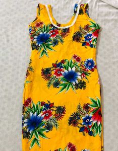 Floral Print plazo kurti
