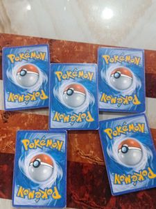 5 rare Golden Cards