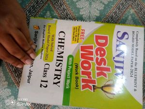 12th Chemistry Desk Work