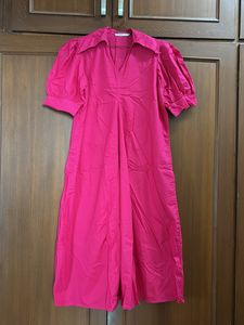 Pink Collared Dress