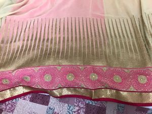 Embroidered Designer Saree