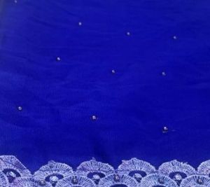 Royal Blue Saree