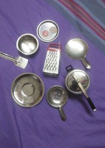 Stainless Steel Kitchen Set