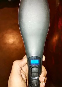 Hair Straighting Heating Brush With Box