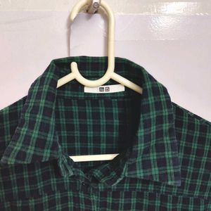 Men&#39;s Uniqlo Plaid Shirt | Chest 38