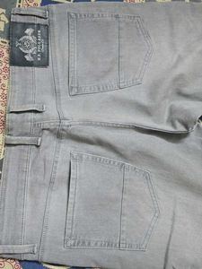Gray Denim Jeans