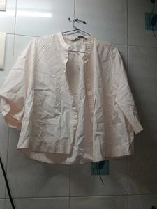 Stylish Oversized Light Pink Top