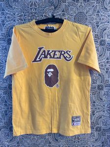 Bathing Ape Lakers T Shirt