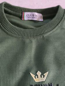 Totally New Green Vintage Style Pullover