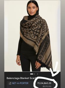 Balenciaga Printed Scarf