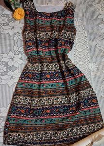 Boho Print Dress