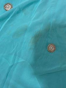 Georgette Saree No Exchange Return Accepted